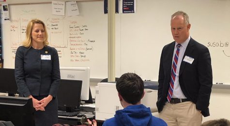 State Representative Lori Mizgorski and PA Speaker of the House Mike Turzai answers questions for The Oracle staff