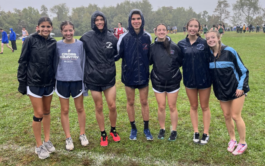 Shaler Area Cross Country runners