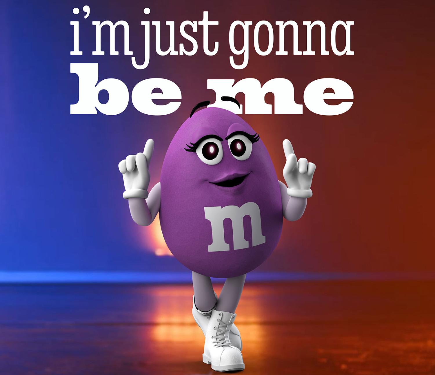 M&M'S introduces Purple character