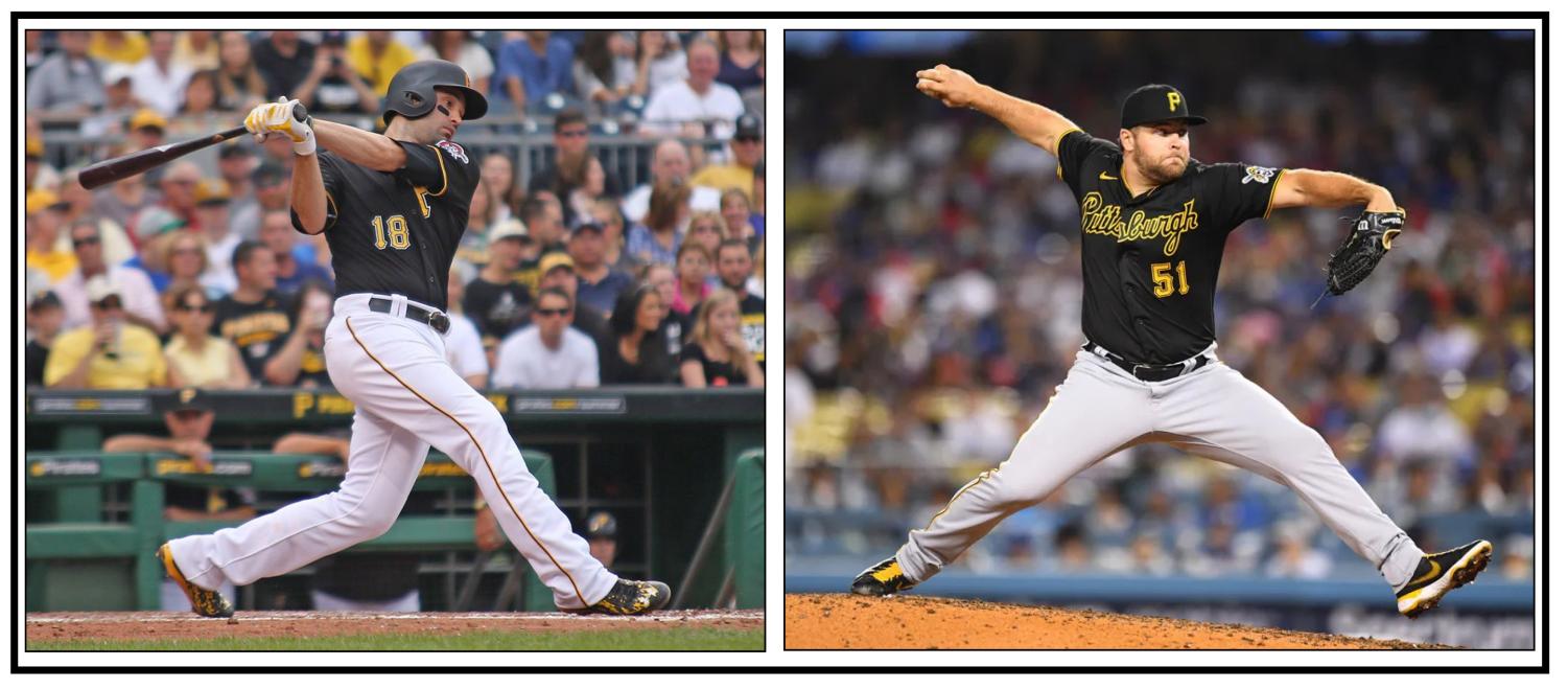 Neil Walker (left) and David Bednar (right) are both WPIAL players who got to play for their hometown Pittsburgh Pirates. 