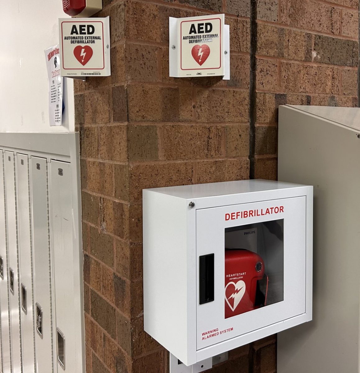 School Adds Two New AED Devices