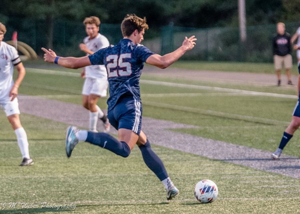 Gavin Kozora in action vs Indiana