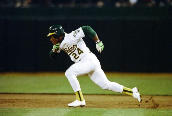 Rickey Henderson in 1991 (Alan Greth, AP Photo)