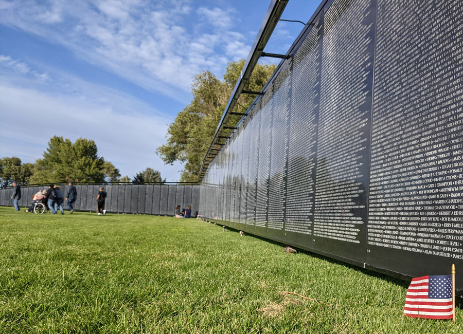 The Wall That Heals in Blackfoot, Idaho