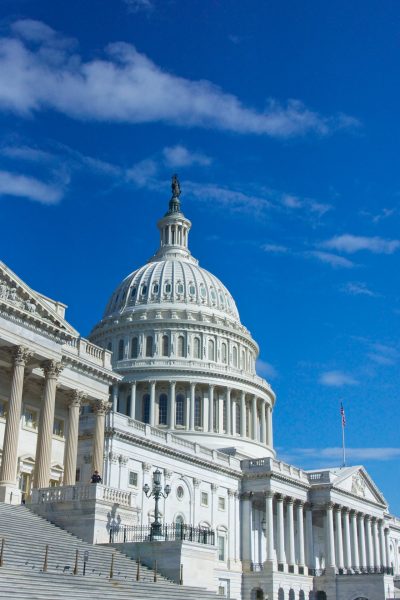 A photo of the United States Capitol building in Washington DC